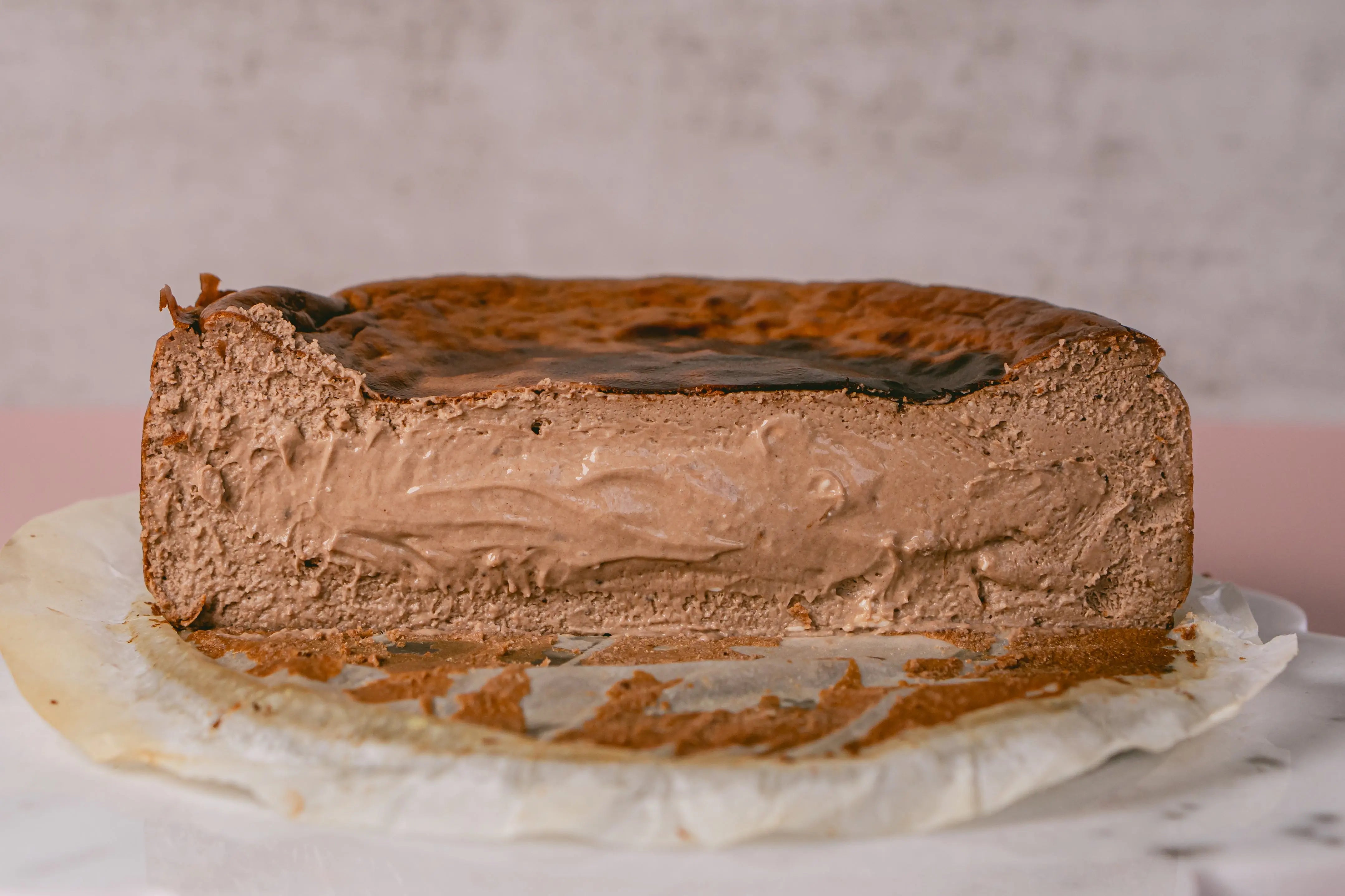 Milk Chocolate {{Product vendor}} Burnt Cheesecakes